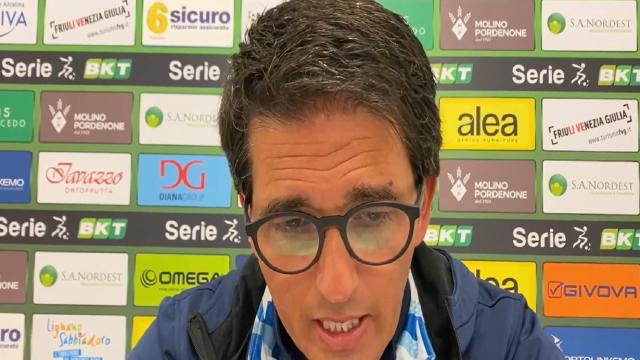 Pordenone-Pescara 0-0: voci Grassadonia (“Con l'Ascoli una finale”) e ds Bocchetti (“Ora dobbiamo sempre vincere”)