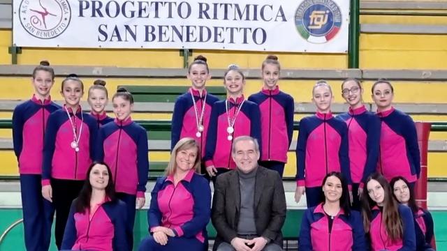 San Benedetto del Tronto: ginnastica ritmica, grande partecipazione per la seconda prova del campionato regionale 