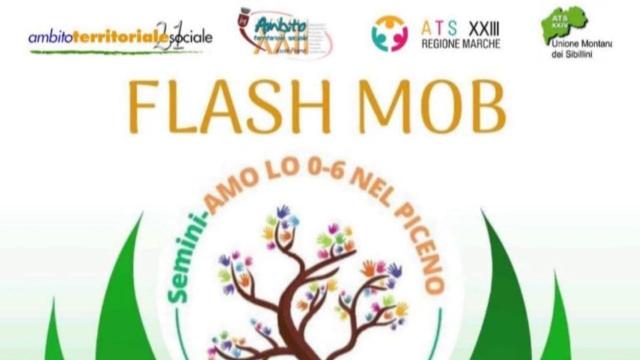 Grande successo per il ''flash mob'' in nidi e scuole dell’infanzia di tutto il Piceno