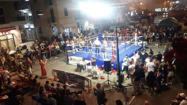 San Benedetto del Tronto, boxe spettacolare in piazza grazie alla Pugilistica S22 