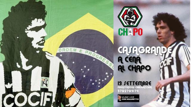 Casagrande, cena da 'El Chapo'. Tutto pronto ad Ascoli Piceno per il ritorno dell’ex campione brasiliano