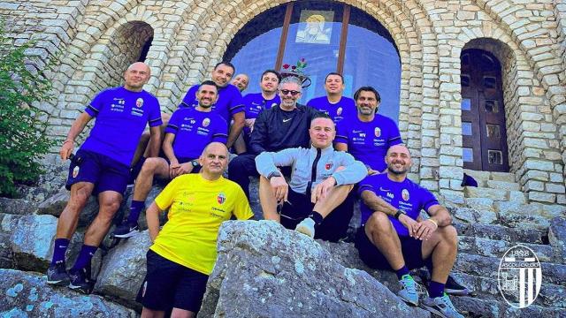 Ascoli Calcio: mattinata al Santuario di Santa Rita, pomeriggio con esercitazioni sulla fase offensiva