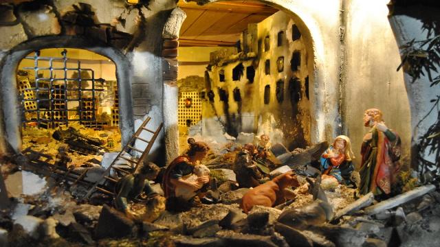 Ascoli Piceno, alla chiesetta della Madonna del Ponte a Porta Cartara il suggestivo presepe di Fiorenzo Esposito