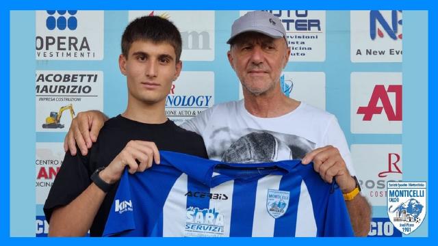 Monticelli Calcio, l'esterno mancino Vespa in biancazzurro anche nella prossima stagione