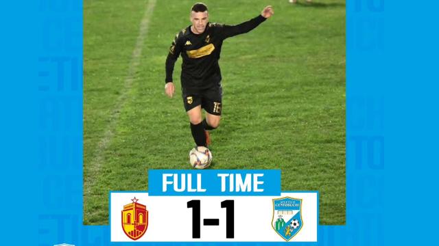 Termina con un pareggio per 1-1 la semifinale di andata di Coppa Italia tra Potenza Picena e Atletico Centobuchi