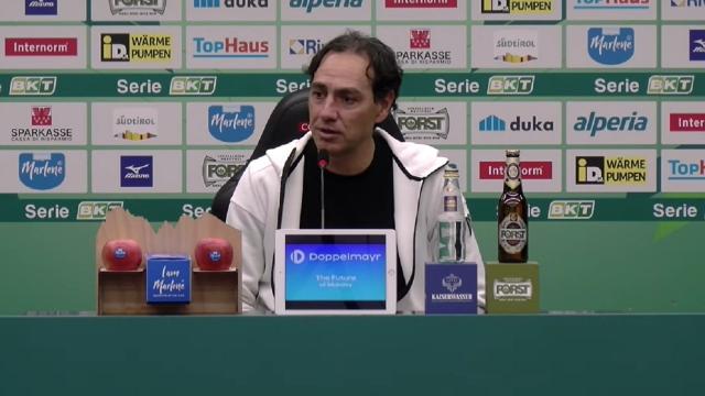 Sudtirol-Reggiana 2-3, voci Valente (“Bisognava rimanere calmi dopo 3° gol”) e Nesta (“Siamo ancora un po' altalenanti”)