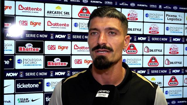 Varone: “Sono due mesi che assumo antidolorifici per un fastidio alla caviglia. Ascoli merita ben altri palcoscenici”
