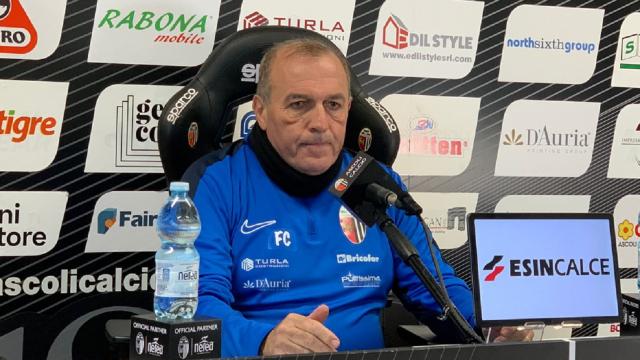 Ascoli Calcio, Castori: “Spirito giusto ed entusiasmo. Reggiana molto forte ma dobbiamo solo pensare a far punti”