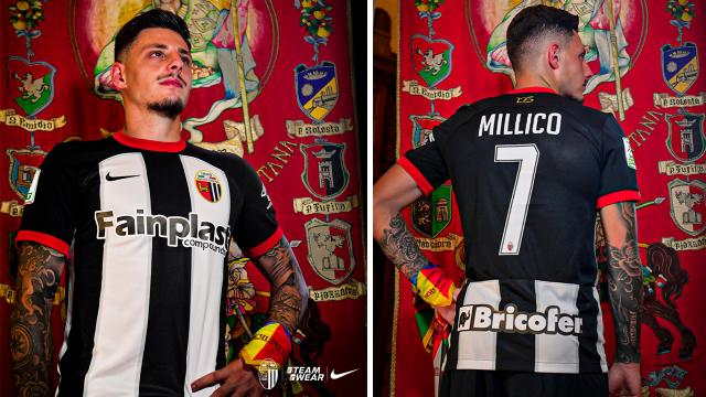 Ascoli Calcio, al via la presentazione delle maglie ufficiali con la bianconera indossata da Millico