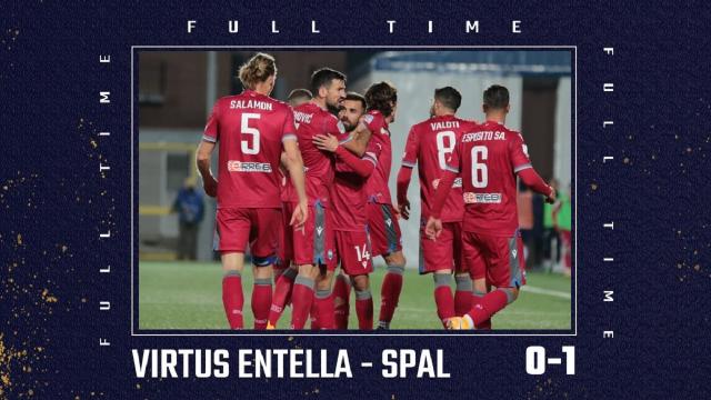 Virtus Entella-Spal 0-1, Di Francesco rovina la prima a Vivarini. Quinta vittoria di fila per Marino