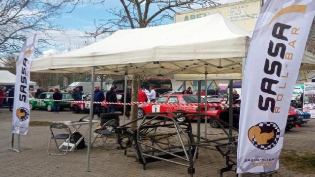Historic Rally delle Vallate Aretine: tante le vetture equipaggiate in sicurezza dall'azienda ascolana Sassa roll-bar