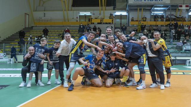 Pallavolo Serie A3, la Videx Grottazzolina supera 3-0 Bologna tra le mura amiche