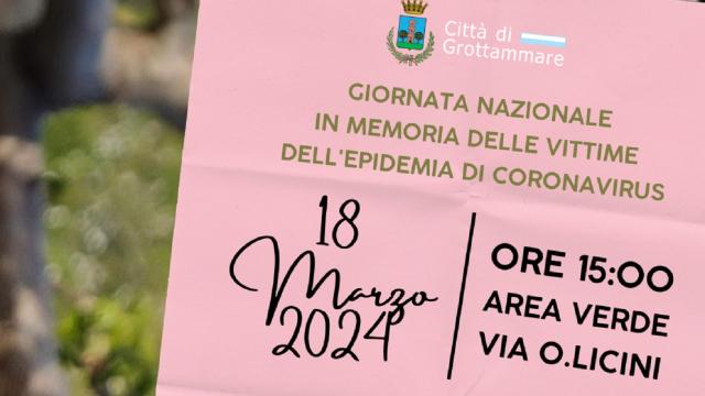 Grottammare, una targa nell'area verde di Via Licini per ricordare le vittime del Covid