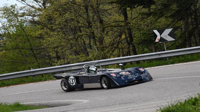 Sarnano, Trofeo Lodovico Scarfiotti secondo round del Tricolore Salita Auto Storiche