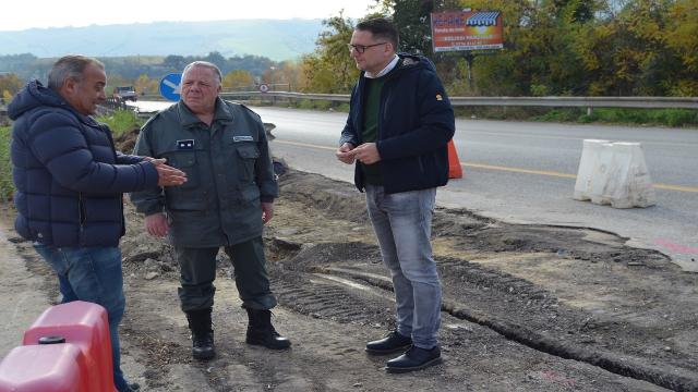 Ponte Ancaranese, iniziati in anticipo i lavori preliminari per l’installazione dell’impianto semaforico 