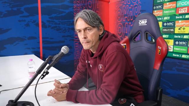 Genoa-Reggina 1-0, Inzaghi: “C'era un rigore per noi. Siamo stati all'altezza di una squadra che andrà in A”