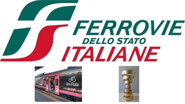 Ciclismo, il Trofeo del Giro d'Italia viaggia in treno anche nelle Marche