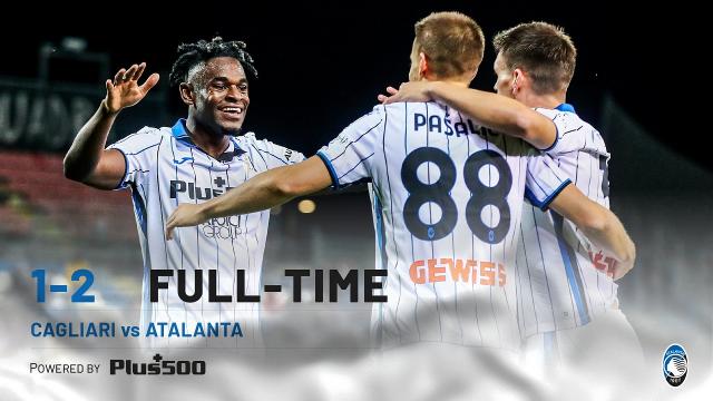 Cagliari-Atalanta 1-2, highlights