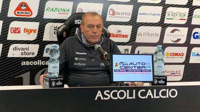 Ascoli Calcio, Castori: “Sampdoria giovane e gioca su buoni ritmi. Mendes? Facciamo chiarezza…”