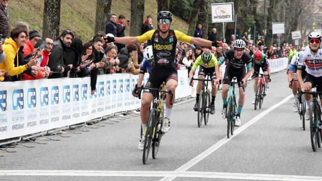 Ciclismo, a Montecassiano la prima perla stagionale di Belleri al Gran Premio San Giuseppe 