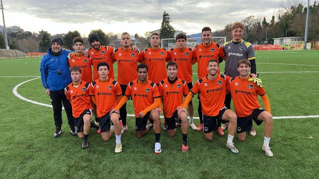 Atletico Ascoli, ultimo allenamento dell'anno a Venarotta con una tiratissima partita