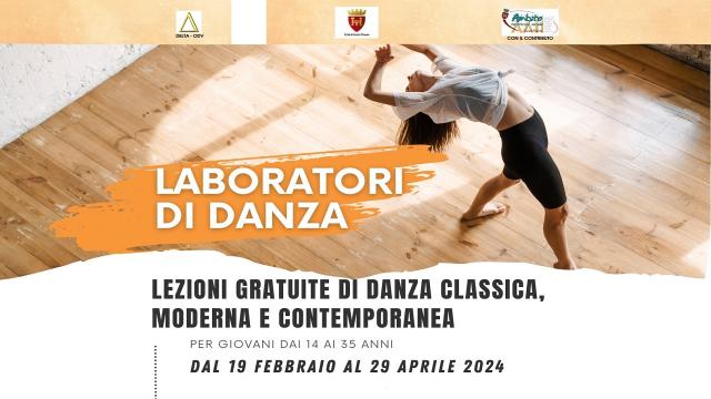 Ascoli: aperte le iscrizioni ai laboratori gratuiti di danza classica, moderna e contemporanea      