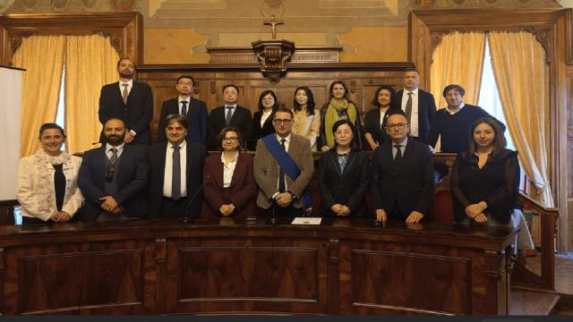 Ascoli Piceno, delegazione cinese in Provincia per rilanciare uno storico gemellaggio