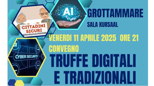 Grottammare, convegno su truffe in evoluzione con focus sul controllo di vicinato come strumento di prevenzione