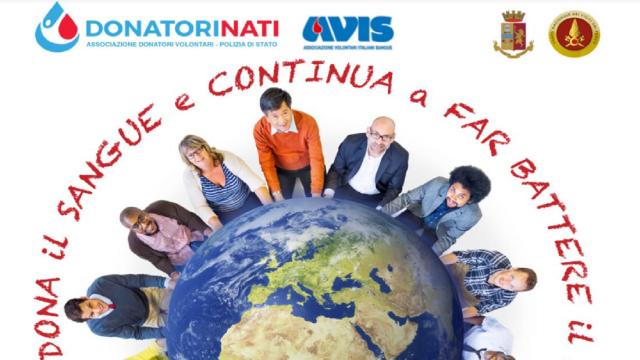 DonatoriNati della Polizia di Stato e Avis celebrano Giornata mondiale del donatore