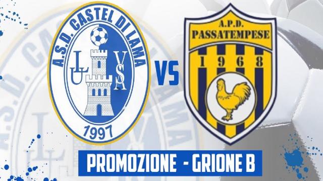Promozione girone B, sconfitte interne per Castel di Lama (con recriminazioni arbitrali) e Grottammare