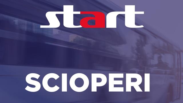 Start, sciopero Nazionale del TPL di 4 ore indetto per Mercoledì 24 Gennaio. Tutte le info