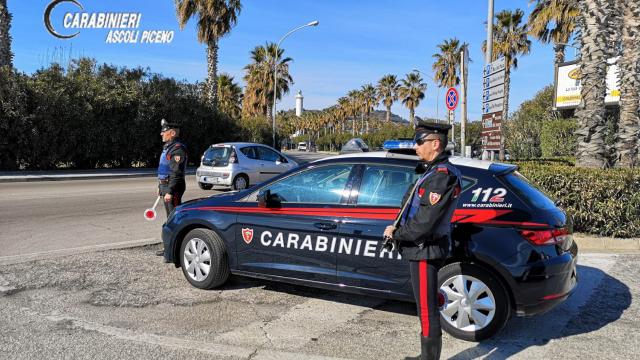 Carabinieri Ascoli Piceno, intensificati controlli antimovida: arresti e sanzioni