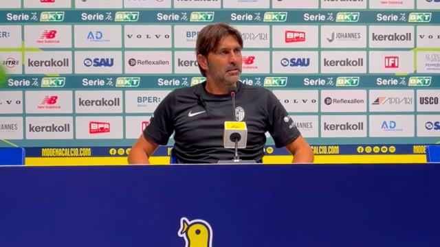 Modena-Ascoli 1-0, la voce di Viali in sala stampa post gara