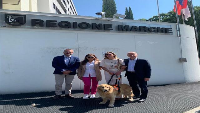 Piena fruibilità dei mezzi di trasposto pubblici: assessore Brandoni incontra in Regione l’Unione Italiana Ciechi