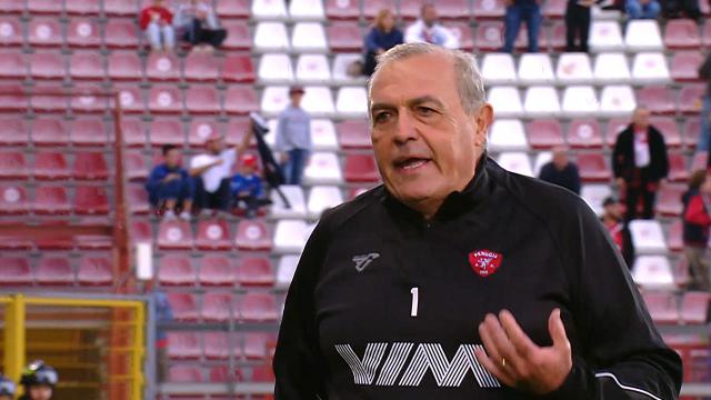 Perugia-Cittadella 0-2, voci di un furioso Castori (“Arbitraggio inverecondo”) e Gorini (“Gran gol di Beretta”)