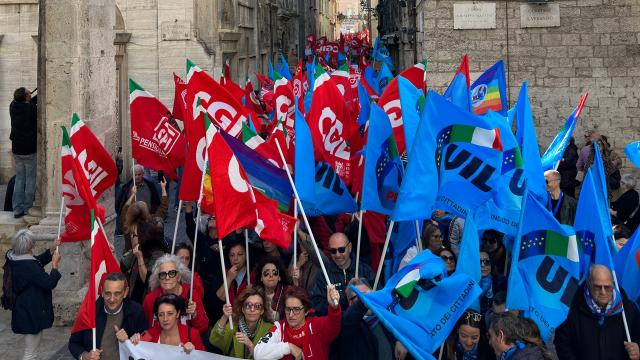 Sciopero Generale, CGIL e UIL Ascoli Piceno: “Nel Piceno un successo straordinario. Ora il Governo ci ascolti”
