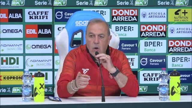 Spal-Perugia 1-1, Oddo (“Abbiamo vinto e non aggiungo altro...”) e Castori (“Loro piangono, noi meritavamo di vincere”)