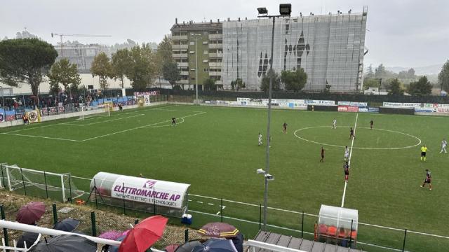 Serie D girone F, l'Atletico Ascoli pareggia 2-2 con il Campobasso in rimonta. Doppietta di Severini