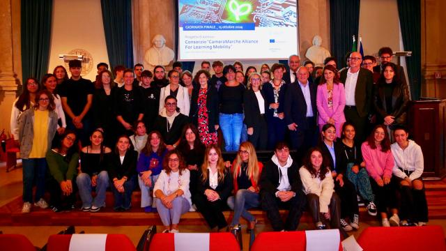Erasmus+, cerimonia di chiusura del progetto europeo promosso dalla Camera di Commercio Marche