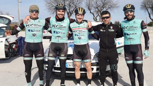Rapari e Curti: che avvio di stagione folgorante per l’Hair Gallery Cycling Team di Montegiorgio