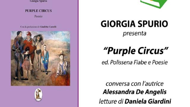 San Benedetto del Tronto, la scrittrice ascolana Giorgia Spurio presenta libro ''Purple Circus''