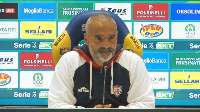 Frosinone-Cagliari 2-2, voci Grosso (“Ho parlato con arbitro, spero se lo ricorderà”) e Liverani (“Gol molto evitabile”)