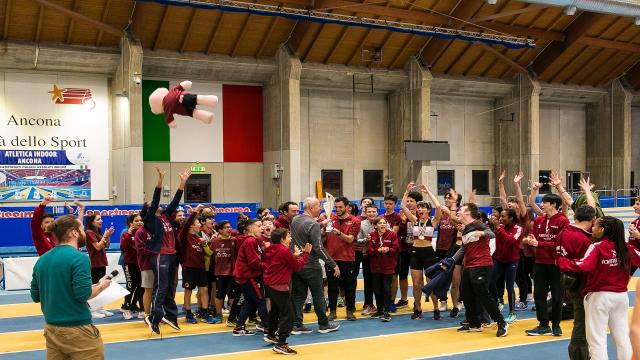 Coppa Sportissimo ad Ancona, vince Pontevecchio Bologna davanti alla Collection Atletica Sambenedettese