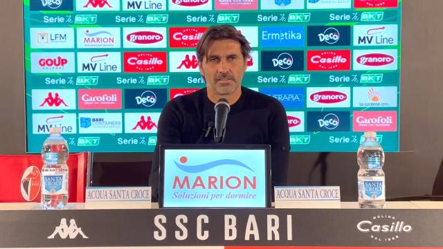 Bari-Ascoli 1-0, la voce di Viali in sala stampa: “Dobbiamo assolutamente fare un salto di qualità”