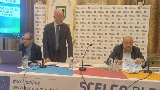 Regione Marche, Antonini e Brandoni ad Ascoli per parlare di sostegno al credito alle imprese  