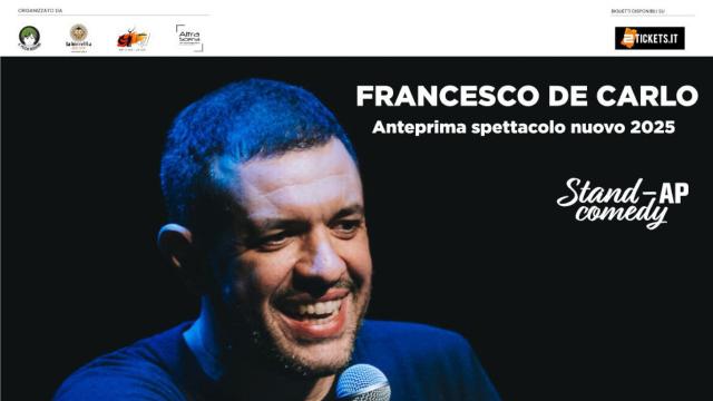 Al Palafolli di Ascoli spettacolo del comico Francesco De Carlo dedicato all'Antica Roma