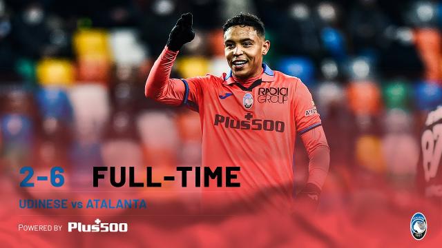 Udinese-Atalanta 2-6, highlights