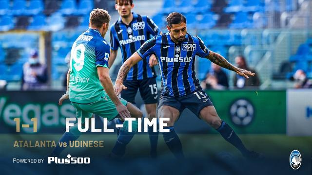 Atalanta-Udinese 1-1, highlights