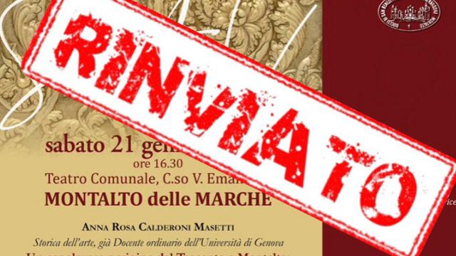Montalto delle Marche, rinviato evento dedicato a Papa Sisto V con la direttrice dei Musei Vaticani