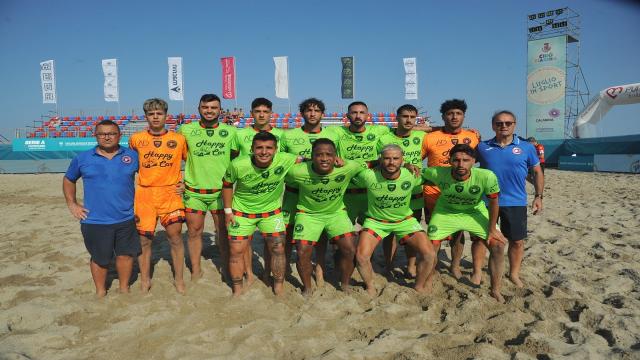 Beach soccer, Happy Car Samb sconfitta ai rigori contro i campioni della Coppa Italia del Catania FC 